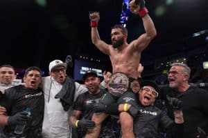 Nocaute e cinturão! Patrício Pitbull vence lesão e mostra que é o cara no Bellator