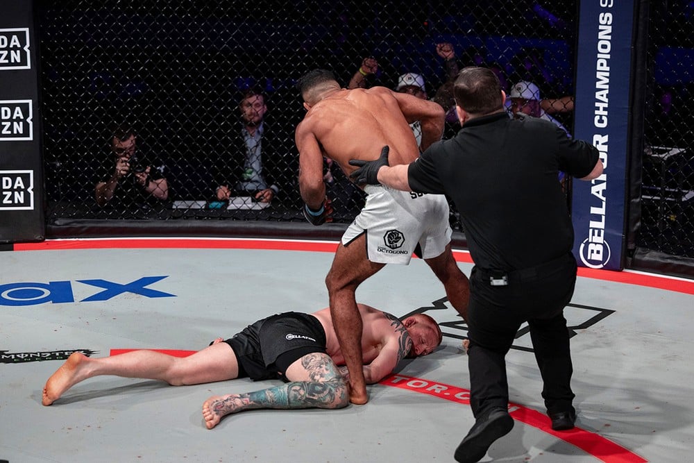 Nocaute e cinturão! Patrício Pitbull vence lesão e mostra que é o cara no Bellator