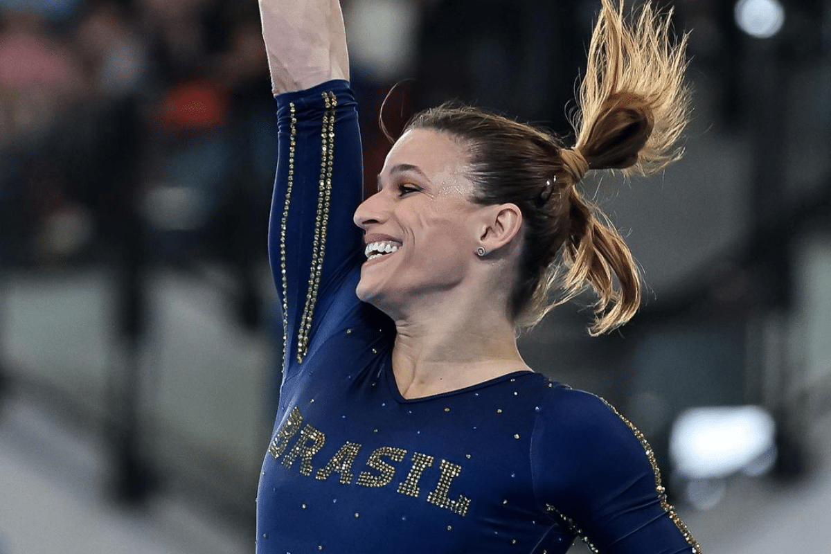 Jade Barbosa festeja o nível da ginástica brasileira e revela: “Se o pódio vier…”