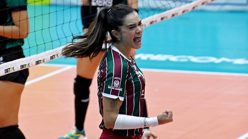 Capitã do Fluminense revela o que falta para o vôlei subir de patamar no Brasil