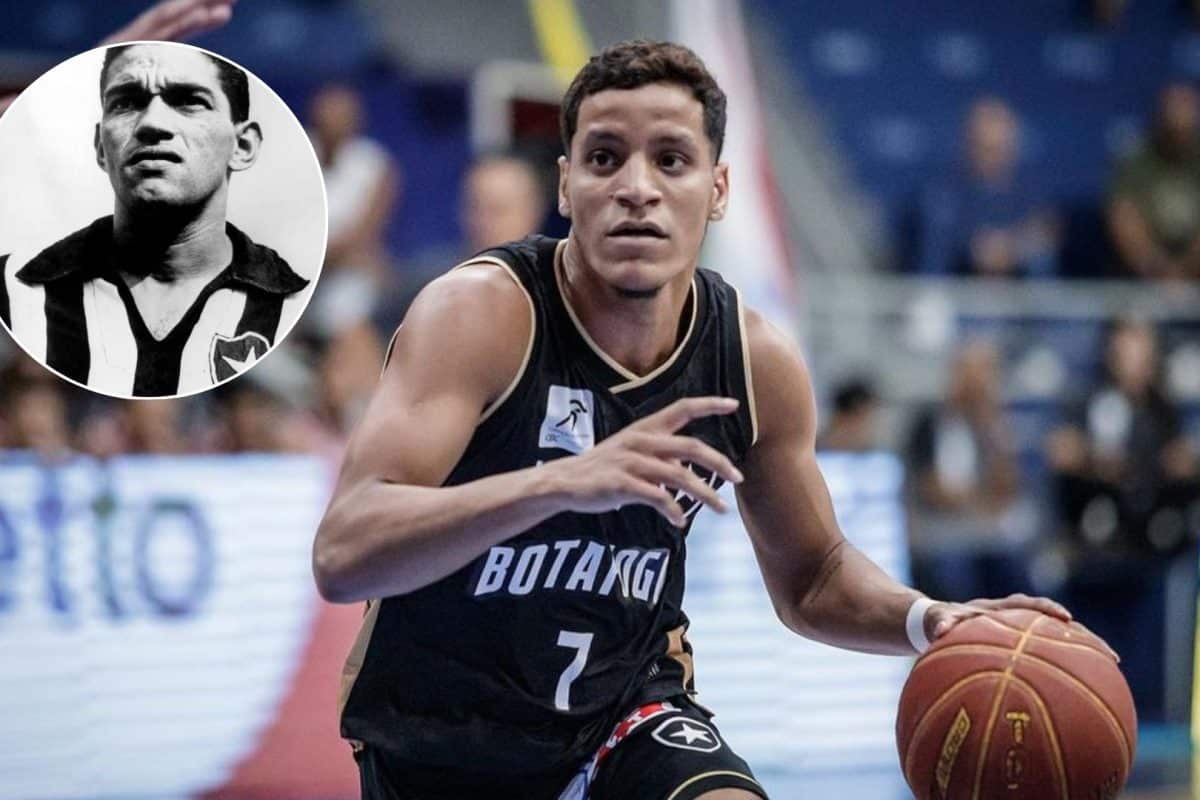 Com a camisa 7 de Garrincha, Matheusinho crava vaga nos playoffs do NBB: “Botafogo é gigante”