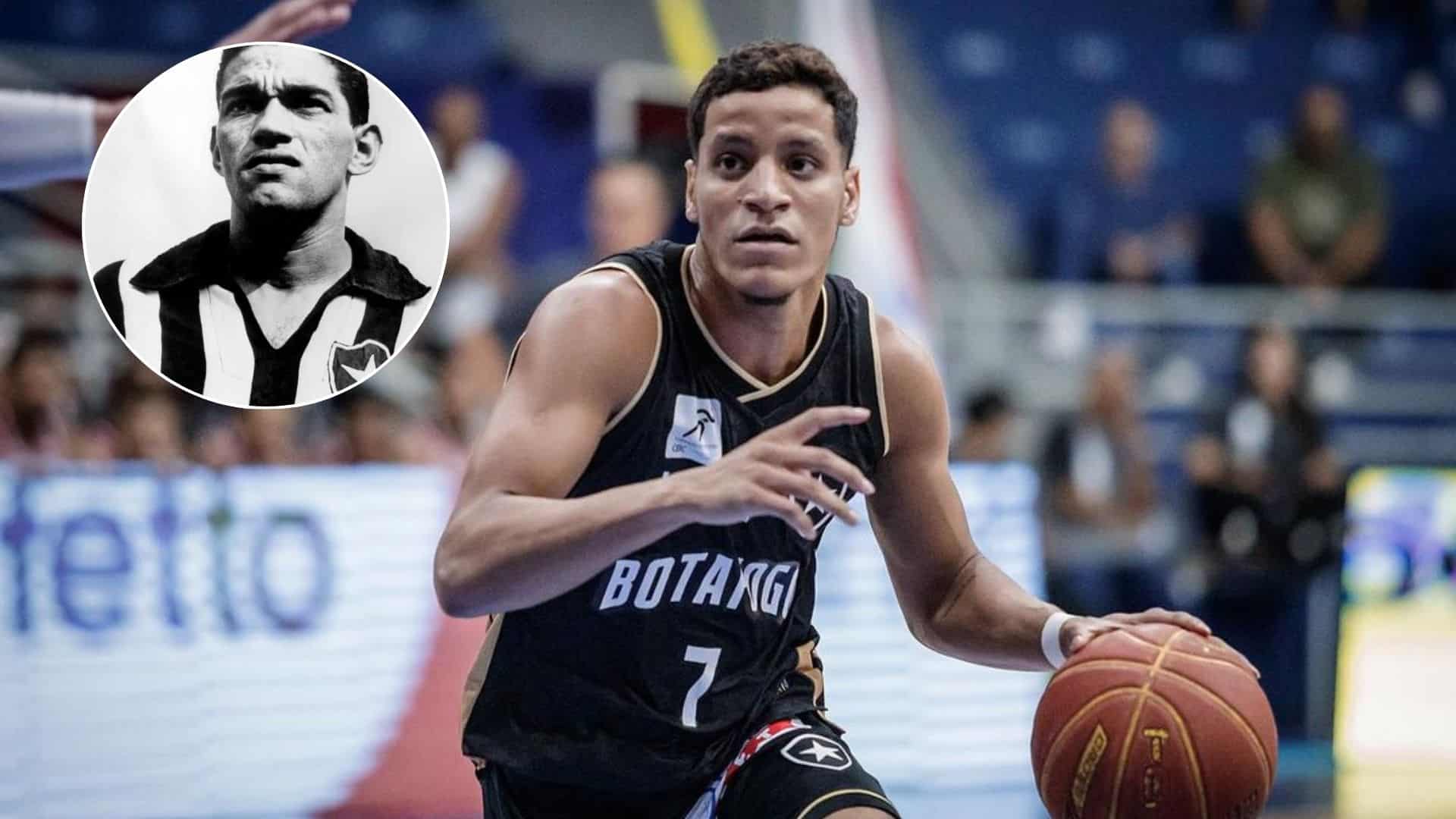 Com a camisa 7 de Garrincha, Matheusinho crava vaga nos playoffs do NBB: “Botafogo é gigante”