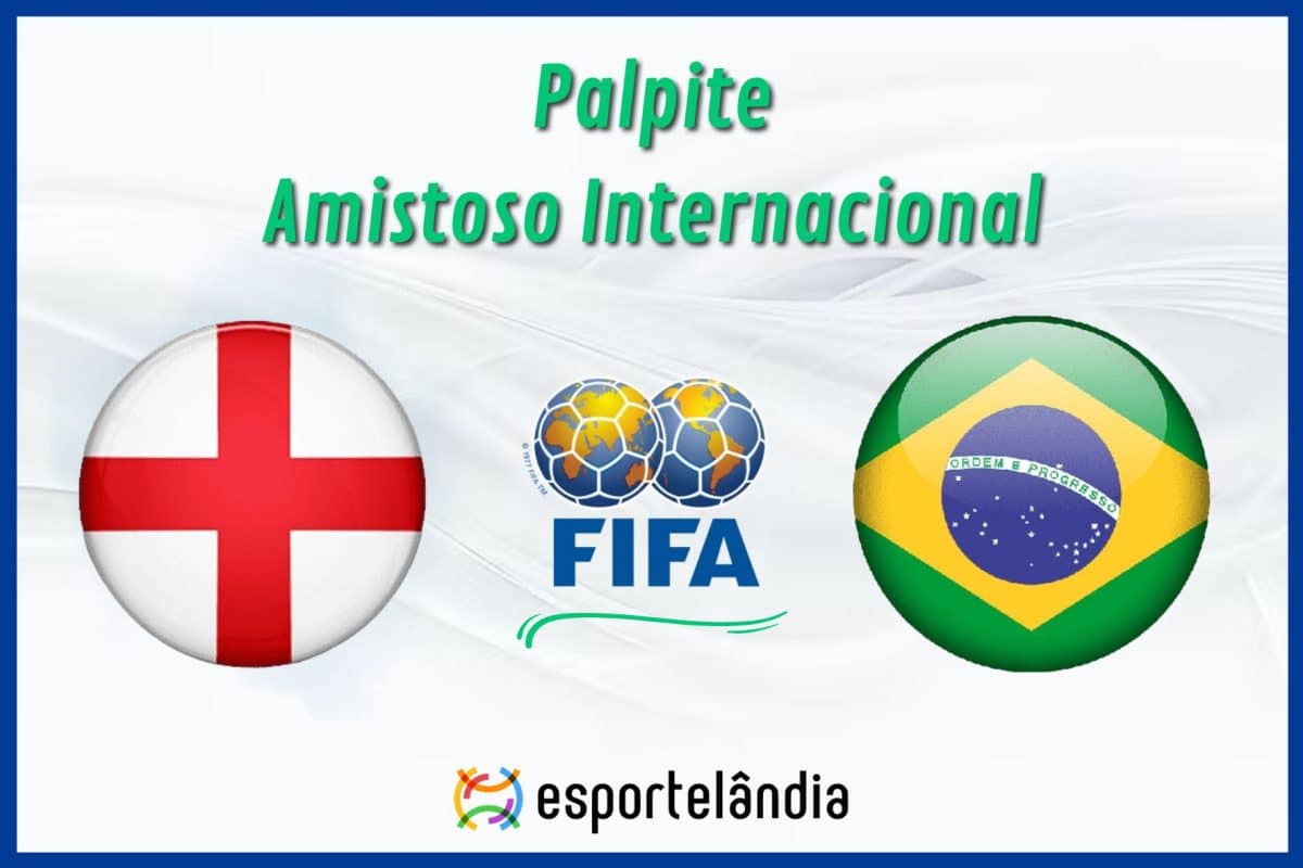 Palpites Futebol: Inglaterra x Brasil – Amistoso – 23/03/2024