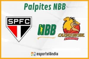 Palpites basquete: São Paulo x Caxias – NBB – 20/03/2024