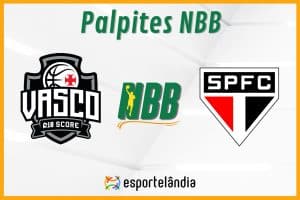 Palpites basquete: Vasco da Gama x São Paulo – NBB– 30/03/2024