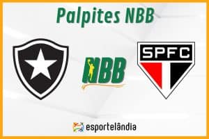 Palpites basquete: Botafogo x São Paulo – NBB – 25/03/2024