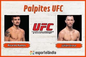 Palpites UFC: Ricardo Ramos x Julian Erosa – 23/03