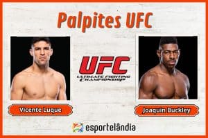 Palpites UFC: Vicente Luque x Joaquin Buckley – 30/03