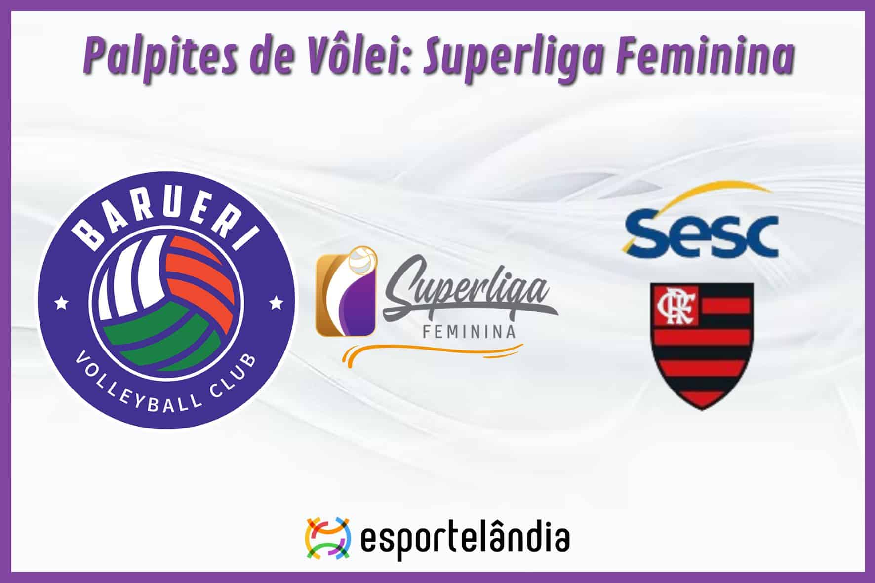 Palpites Vôlei: Barueri x Flamengo – 27/03/2024 – Superliga Feminina