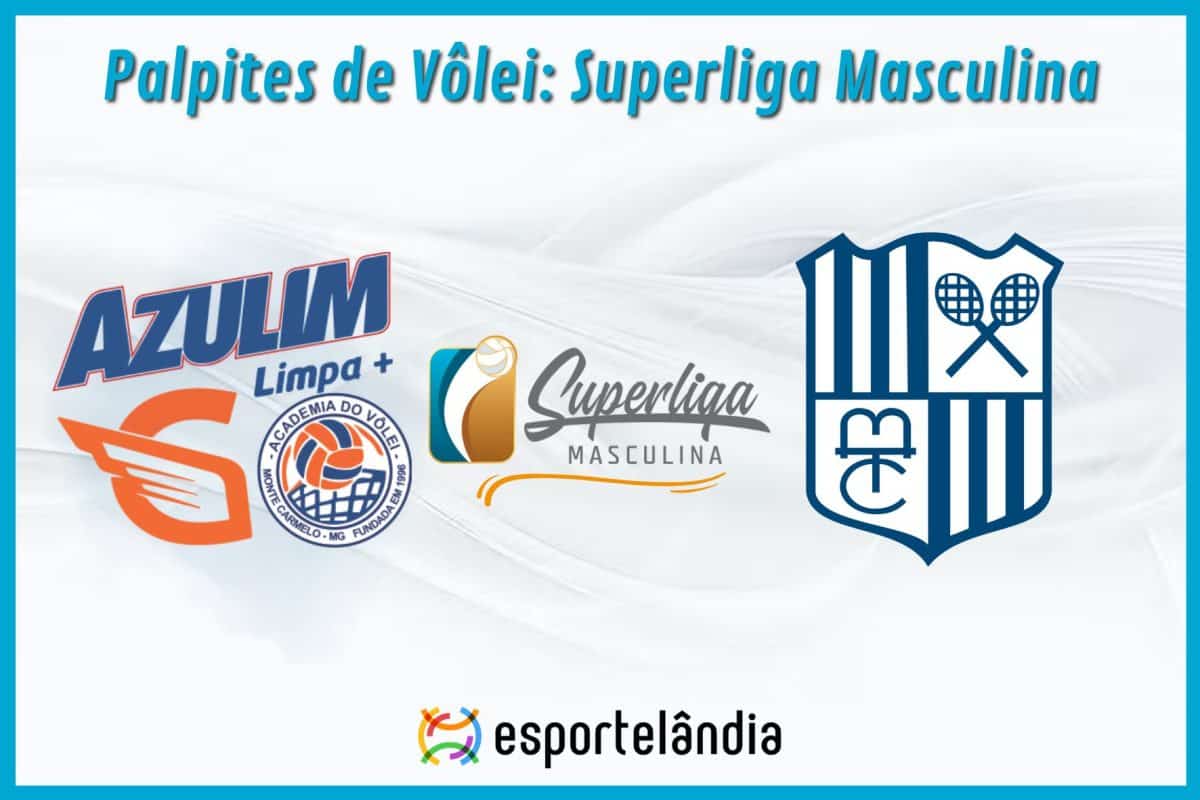 Palpites Vôlei: Azulim x Minas – 15/03/2024 – Superliga Masculina