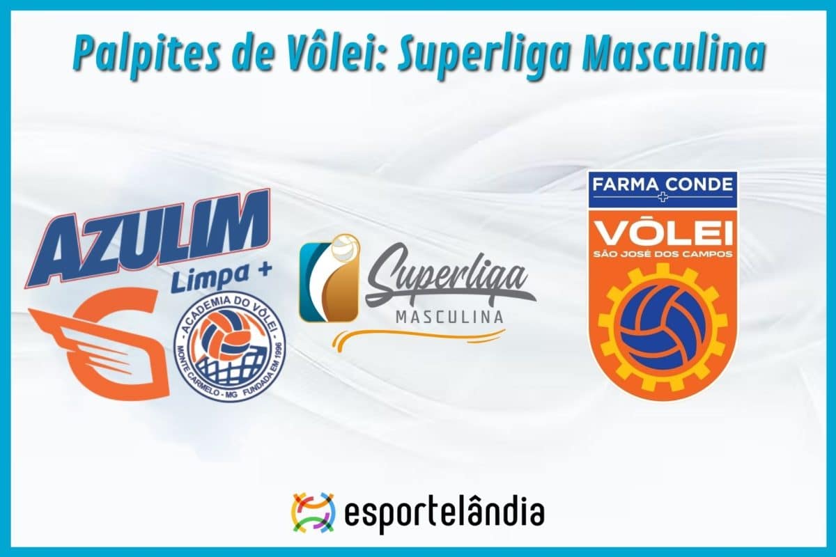 Palpites Vôlei: Azulim x São José – 04/03/2024 – Superliga Masculina