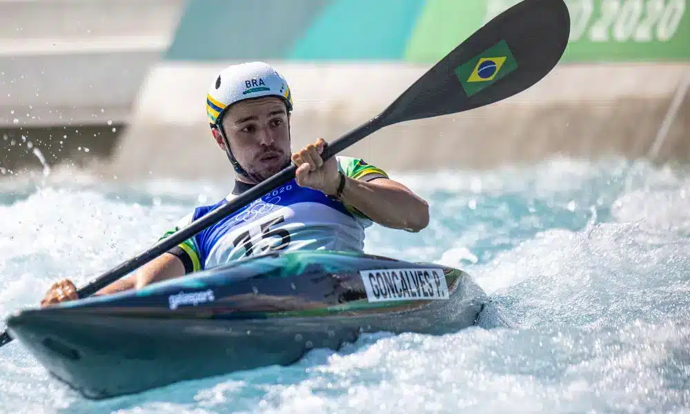 MAIS UMA VAGA! Pepê Gonçalves classifica o Brasil na canoagem nas Olimpíadas de Paris