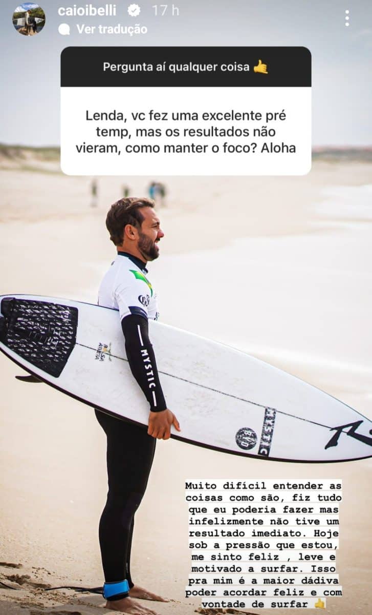 Caio Ibelli na pressão do corte! Brasileiro comenta situação: “Difícil entender…”