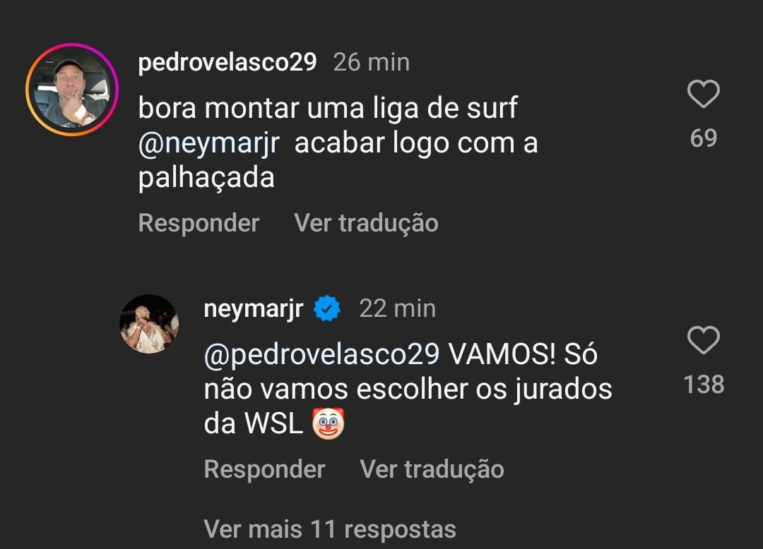 Filipe Toledo, Bruninho e Neymar comentam sobre derrota polêmica de Medina