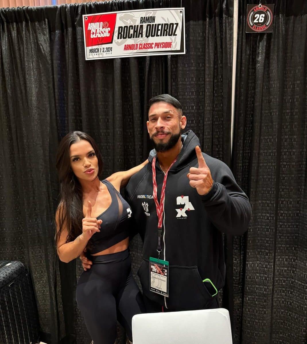 Mulher de Ramon Dino rebate críticas após Top 2 do Arnold Classic Ohio 2024: “Fã na vitória é fácil”