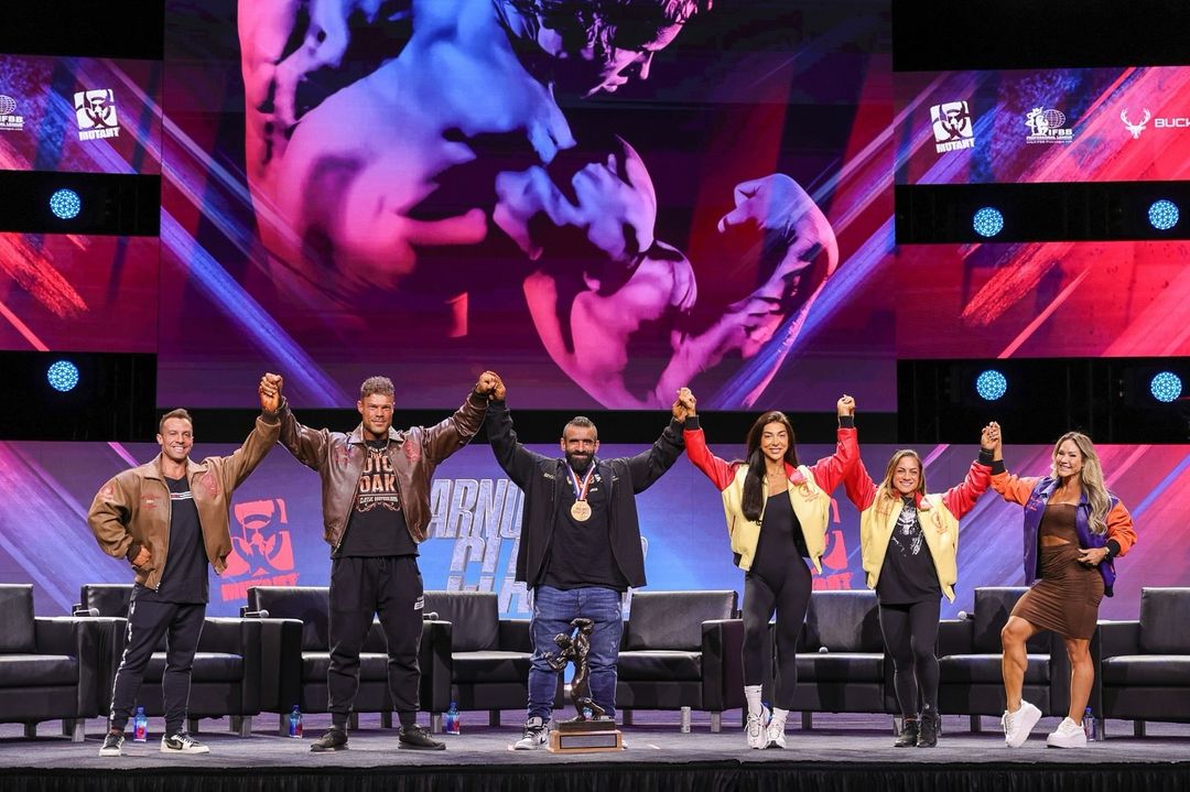 Confira o ranking final com todos os campeões do Arnold Classic Ohio 2024