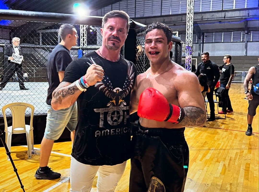 Renato Cariani desafia fisiculturista Rey Physique para lutar com seu filho, Gui Cariani