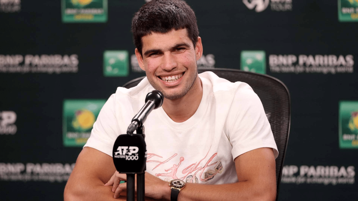 Alcaraz revela ter pedido conselhos de Andre Agassi antes da final de Indian Wells 2024