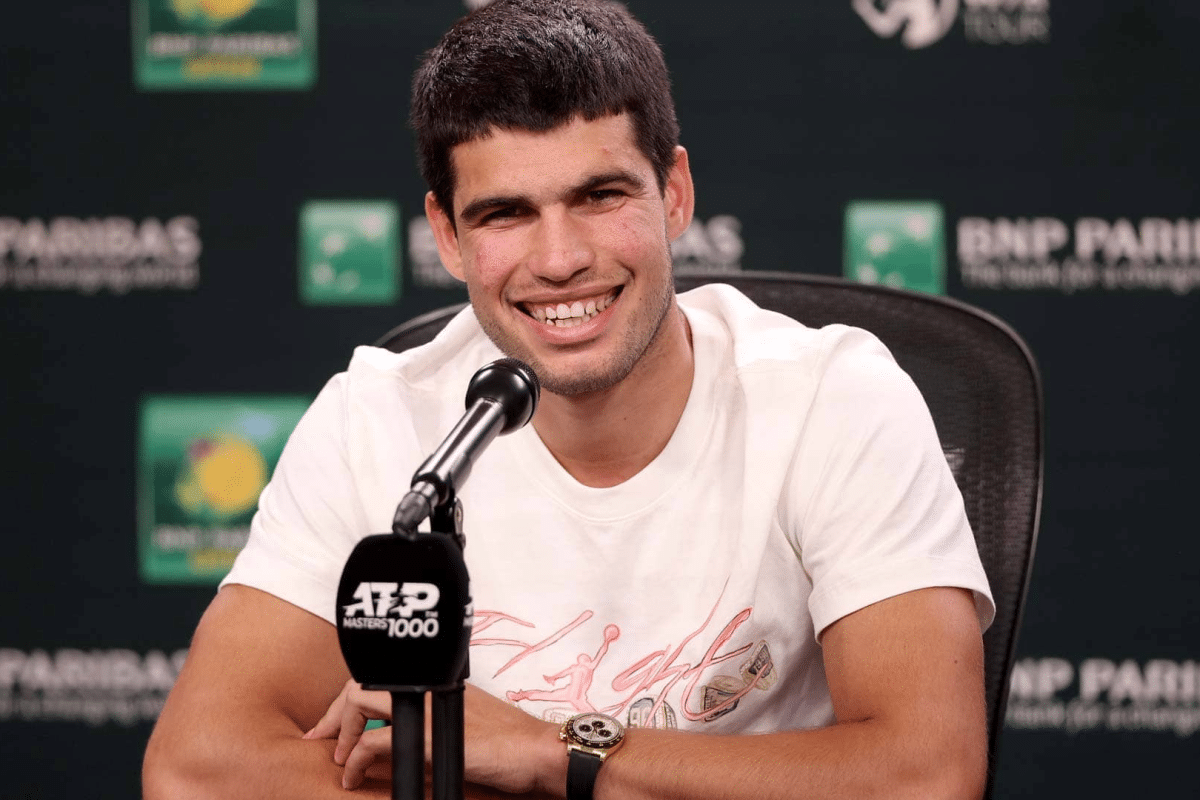 Alcaraz revela ter pedido conselhos de Andre Agassi antes da final de Indian Wells 2024