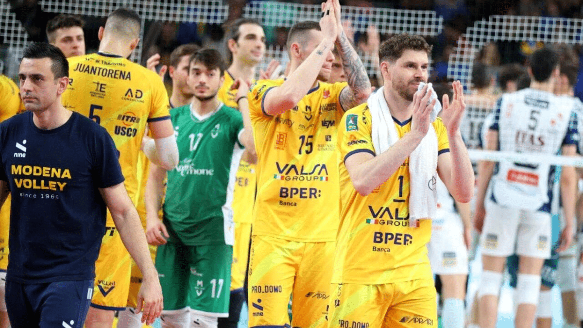 Modena Volley de Bruninho Rezende é eliminado no playoff da Superlega