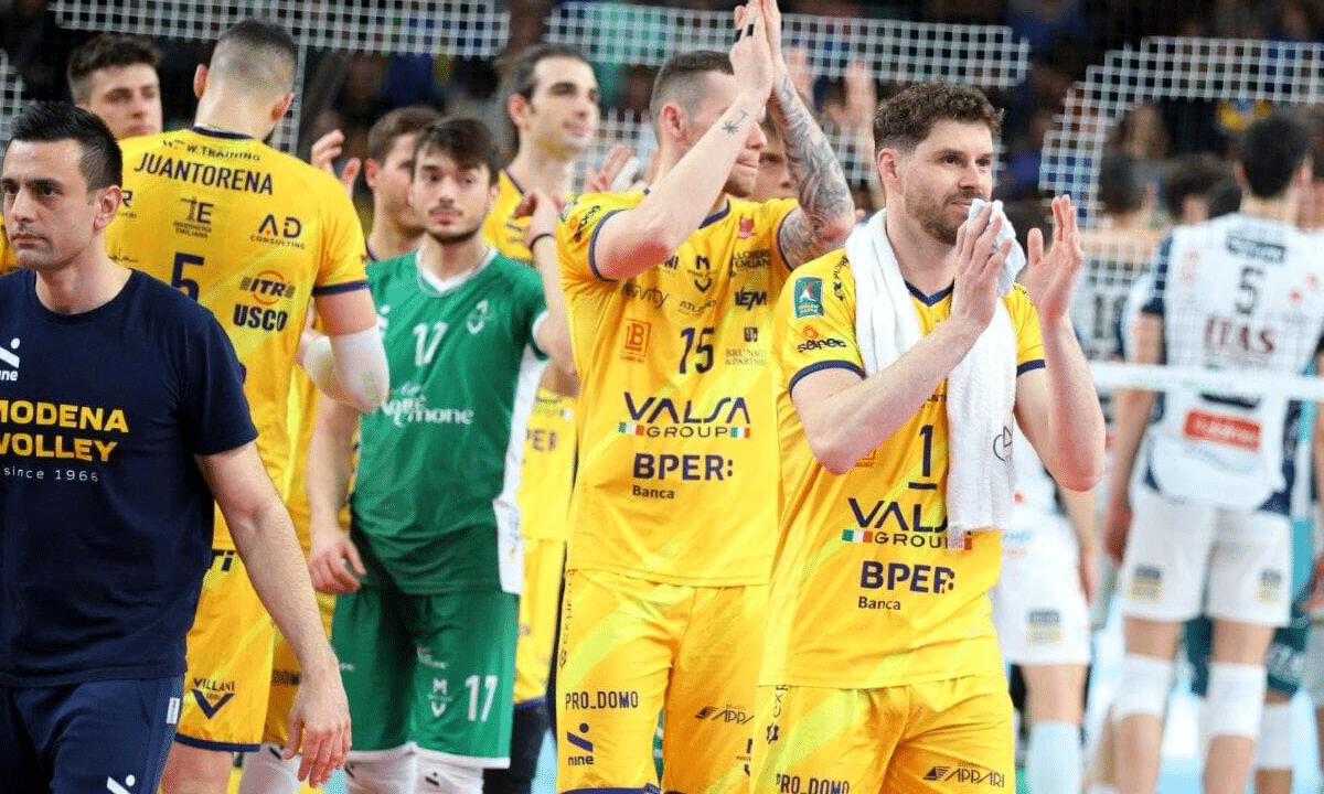 Modena Volley de Bruninho Rezende é eliminado no playoff da Superlega