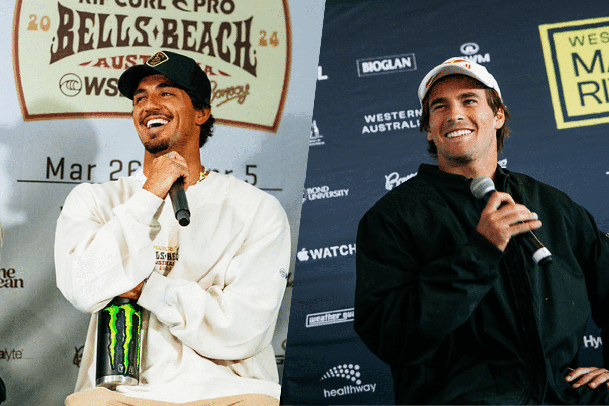 Jack Robinson desafia Gabriel Medina e brinca: “Não competiu contra o campeão”