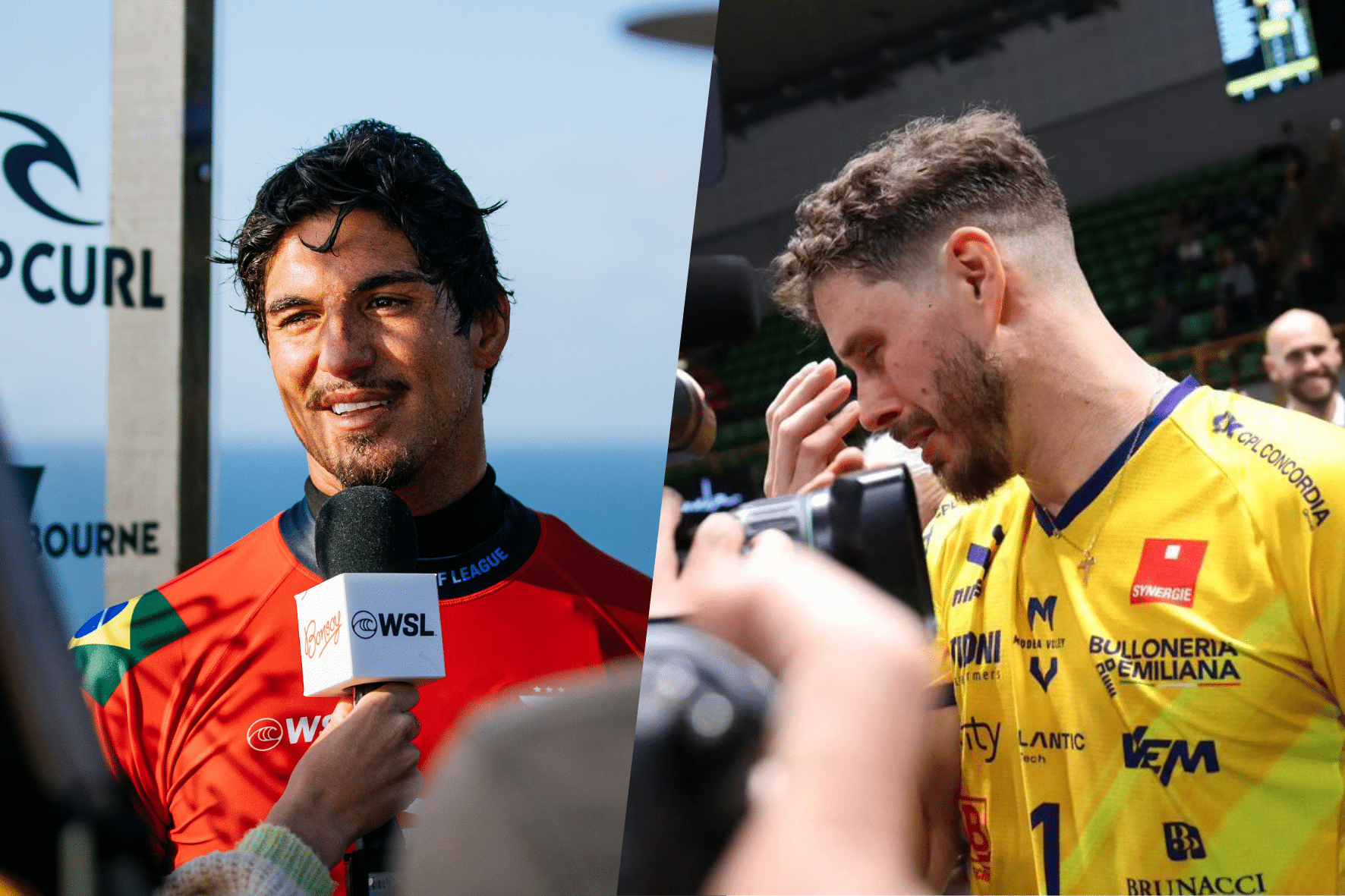 Gabriel Medina rasga elogios em parabéns a Bruninho: “Baita capitão!”