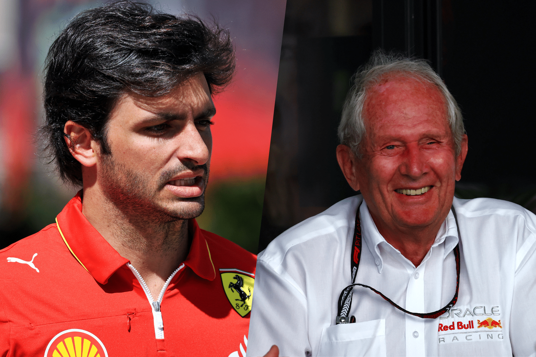 Esperando pela Red Bull? Helmut Marko vaza detalhes da negociação com Carlos Sainz
