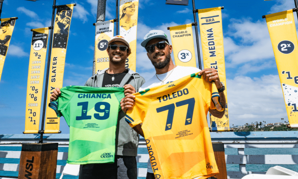 Filipe Toledo e João Chianca de volta! Brasileiros recebem convites da WSL