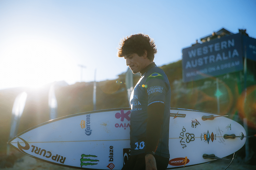 Gabriel Medina avança novamente em Margaret River e agora enfrenta seu maior rival