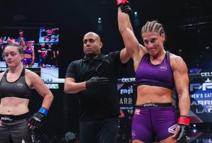 Kayla Harrison, lutadora de UFC, surpreende com físico poderia competir no fisiculturismo