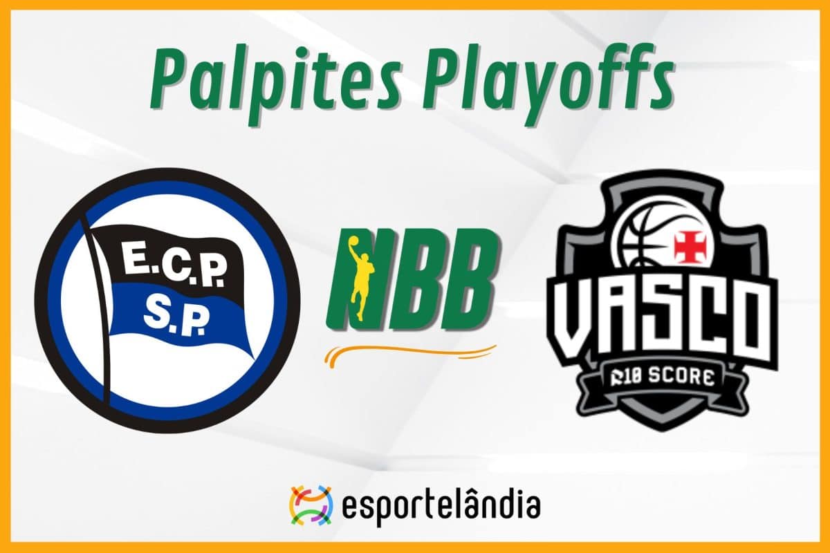 Palpites basquete: Pinheiros x Vasco da Gama – NBB – 20/04/2024
