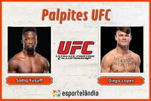 Palpites UFC: Sodiq Yusuff x Diego Lopes – 13/04