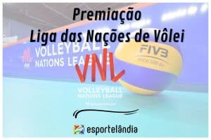 Premiação Liga das Nações de Vôlei 2024