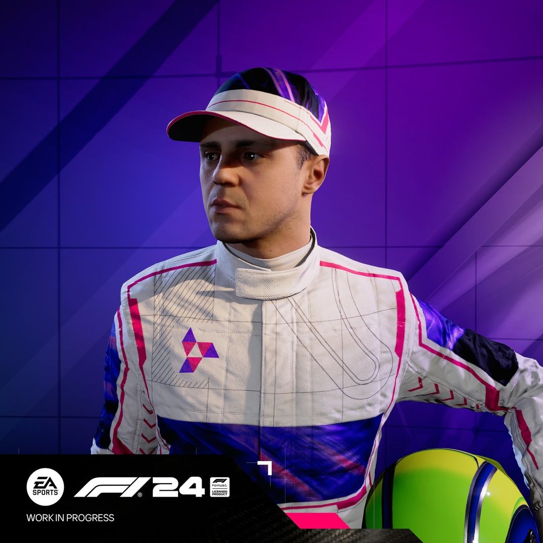 Felipe Massa, Ayrton Senna e mais! F1 2024 apresenta pilotos históricos e gera controversa
