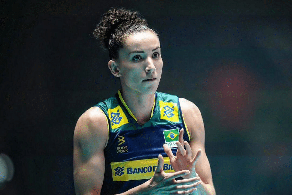 Gabi craque volei