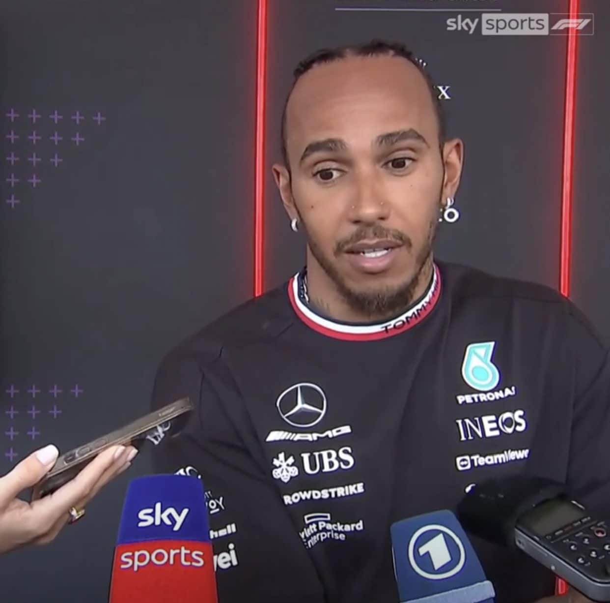 Hamilton explica o motivo pelo qual não conseguiu superar Russel
