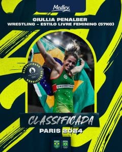 Histórico! Brasil carimba vaga com representante feminina no wrestling para Paris 2024