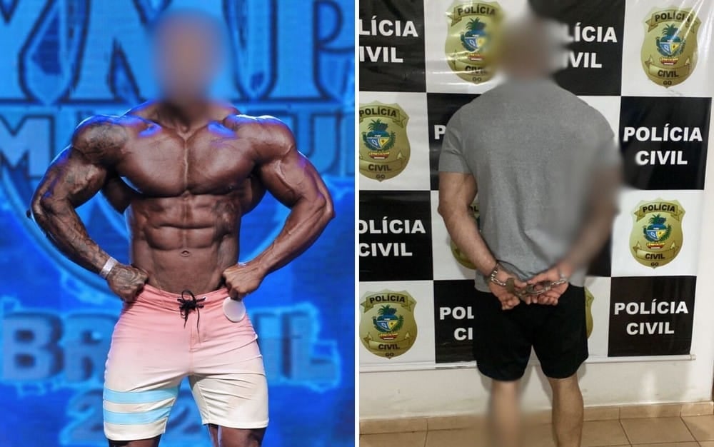 Acusado de espancar a esposa, fisiculturista é preso após levá-la ao hospital