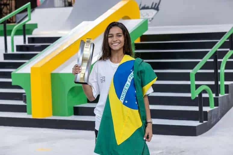 Rayssa Leal destaca evolução e faz revelação sobre seu físico: “Estou fazendo…”