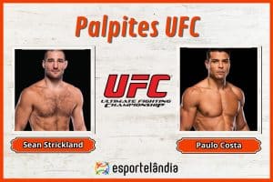 Palpites UFC: Sean Strickland x Paulo Borrachinha – Horário e onde assistir – 01/06/2024
