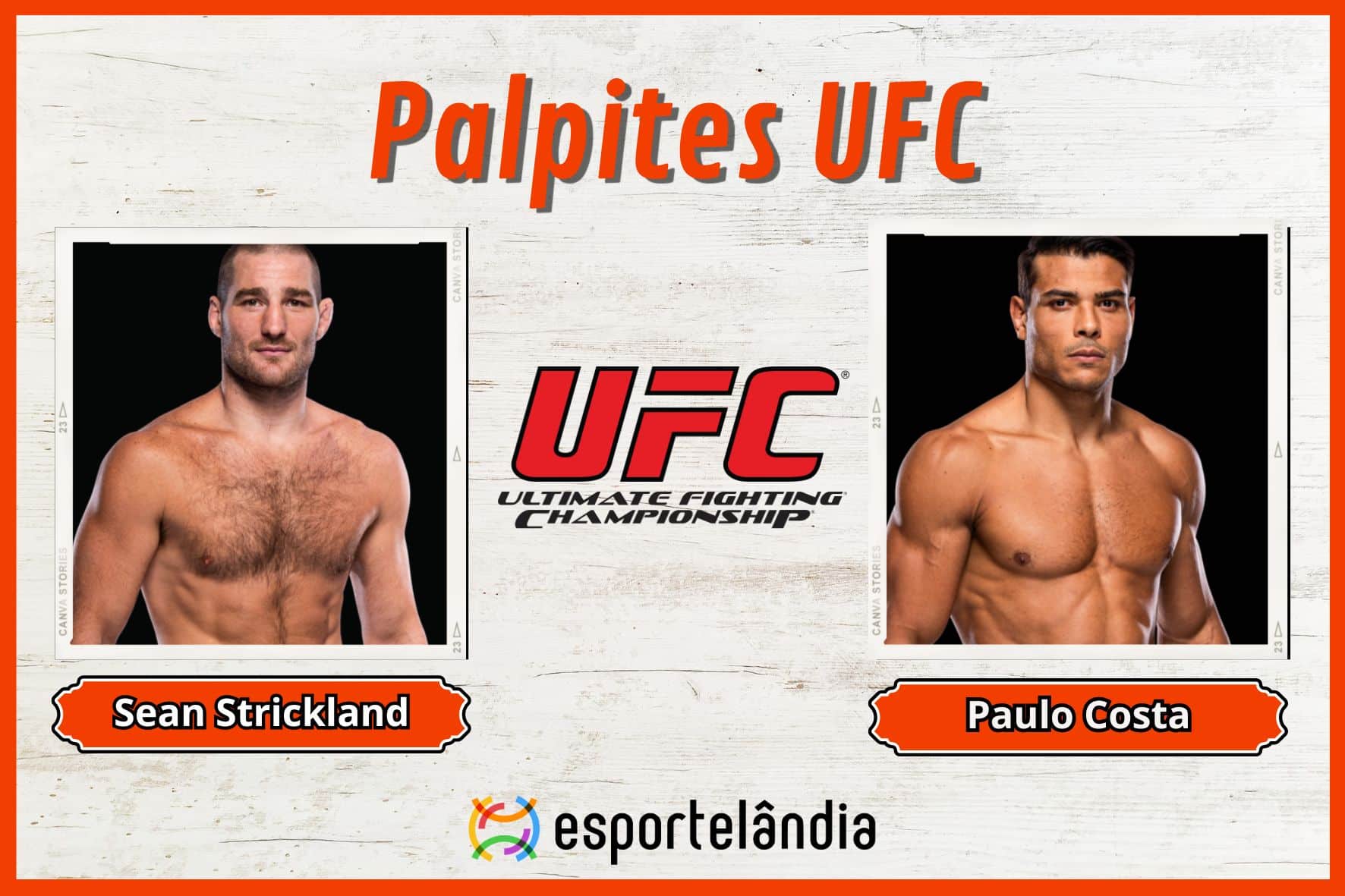 Palpites UFC: Sean Strickland x Paulo Borrachinha – Horário e onde assistir – 01/06/2024