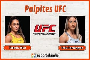 Palpites UFC: Tabatha Ricci x Tecia Pennington – 11/05