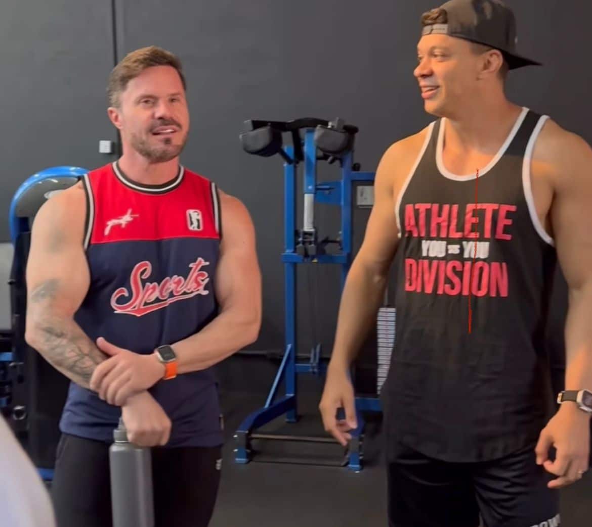 Renato Cariani pode levar Júlio Cocielo para competir no fisiculturismo