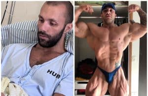 SUPERAÇÃO! Fisiculturista mostra evolução impressionante 1 mês após quase morte