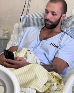 SUPERAÇÃO! Fisiculturista mostra evolução impressionante 1 mês após quase morte (1)