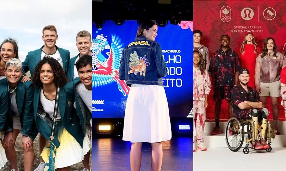 Atletas brilham com novos uniformes para Paris 2024