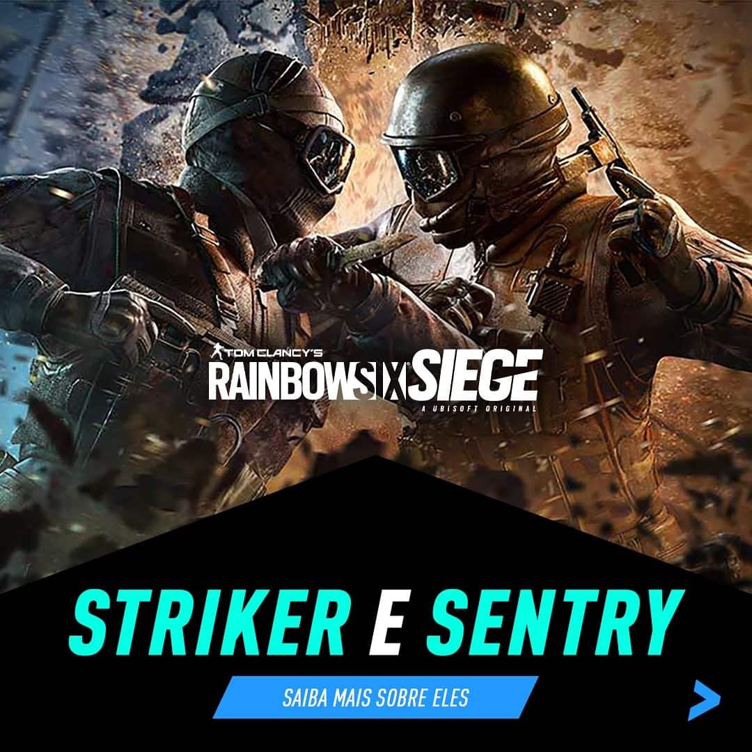 APELAÇÃO! Todos os detalhes de Striker e Sentry, novos operadores do Rainbow Six