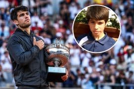 Carlos Alcaraz cumpre promessa no tênis feita há 10 anos Carlos Alcaraz cumpre promessa no tênis feita há 10 anos