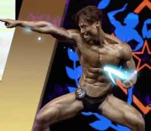 Fisiculturista faz show ao se apresentar com abertura de Dragon Ball Z, veja o vídeo